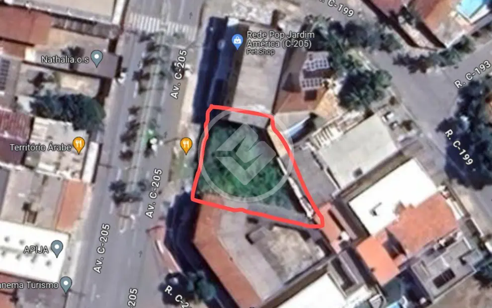 Terreno Jardim América, Goiânia - GO — foto 1