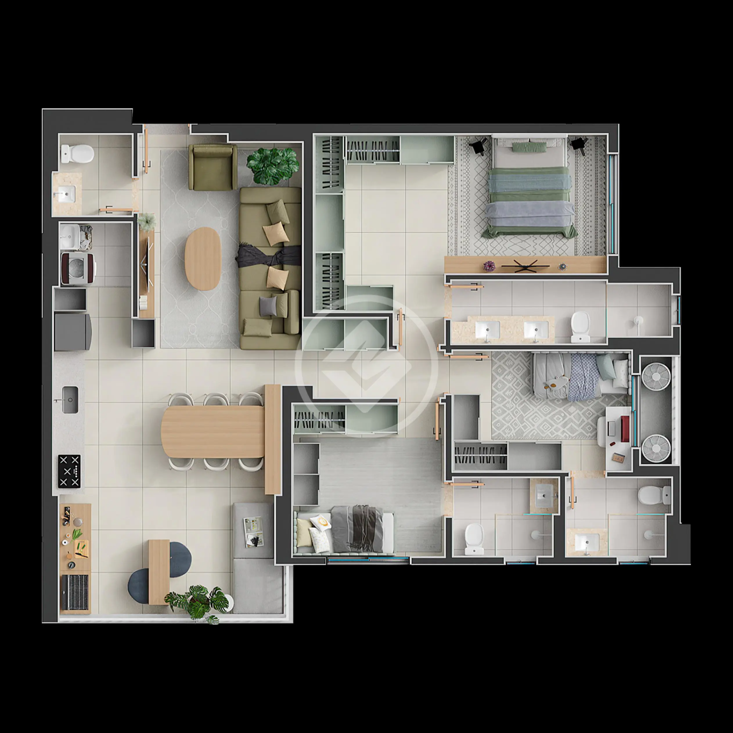 Imagem 3 - Apartamento em Jardim América, Goiânia - GO