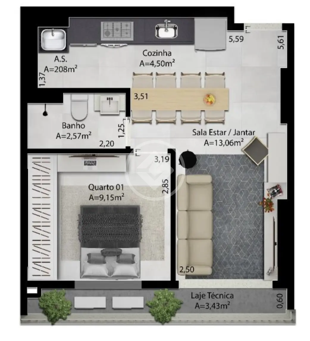 Apartamento Setor Leste Universitário, Goiânia - GO — foto 1