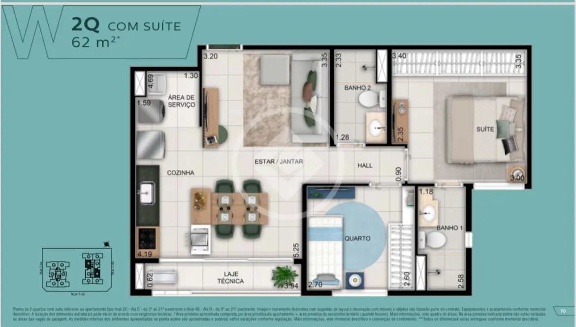 Apartamento Setor Bueno, Goiânia - GO — foto 1