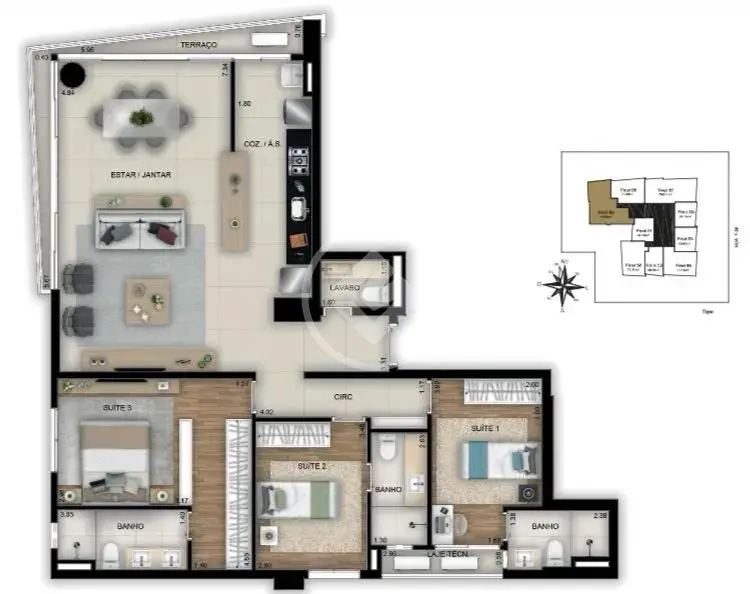 Image 19 - Apartamento em Setor Bueno, Goiânia - GO
