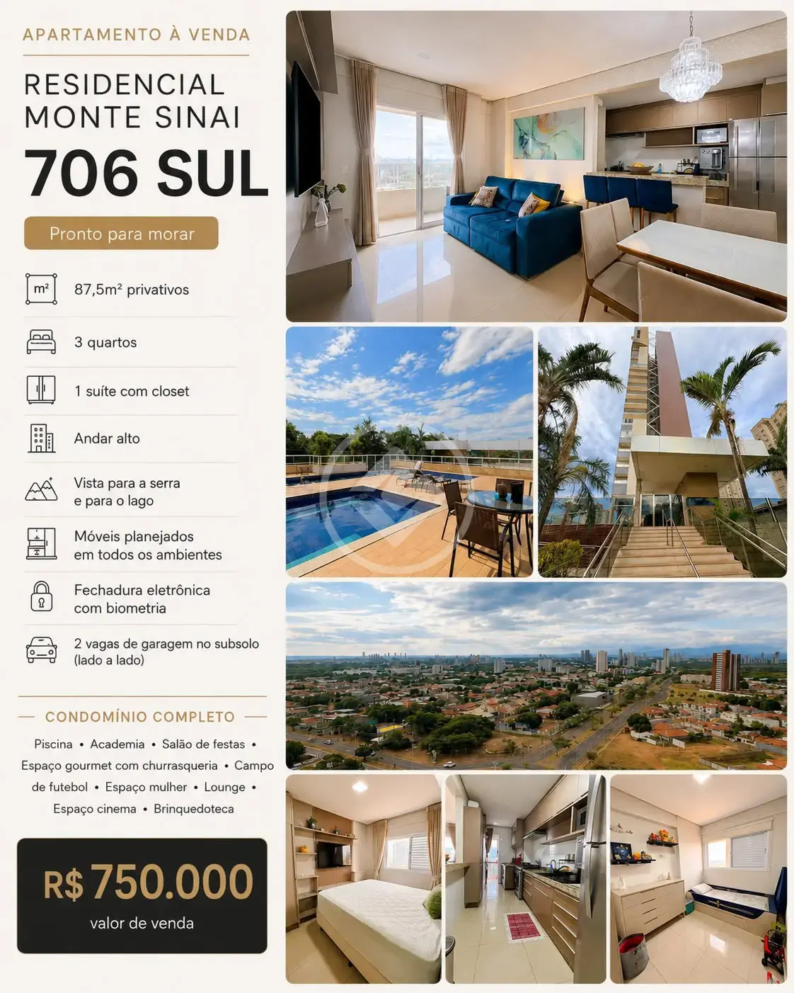 Imagem 1 - Apartamento em Plano Diretor Sul, Palmas - TO