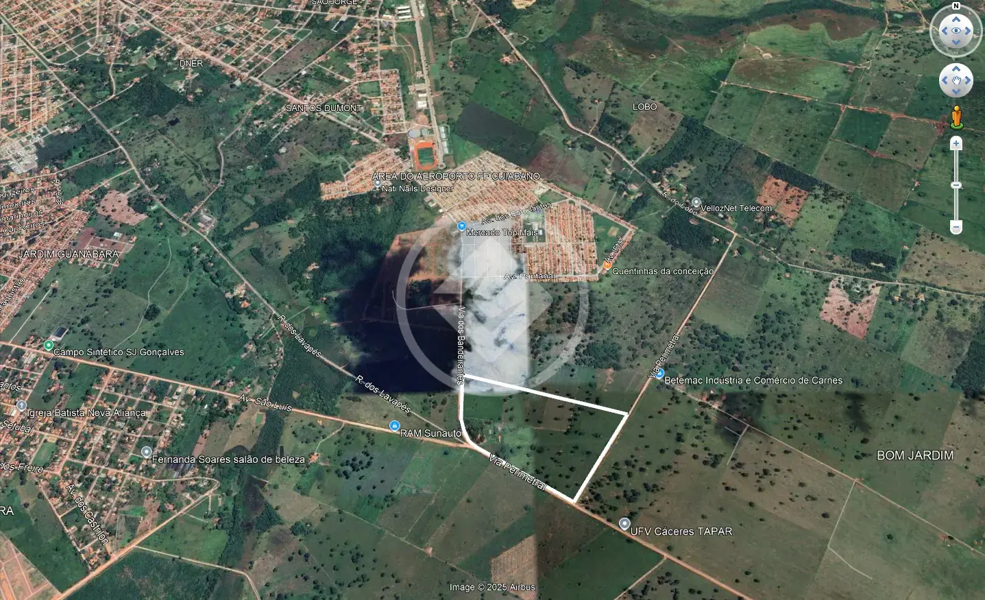 Imagem 1 - Terreno em ZONA RURAL, Cáceres - MT