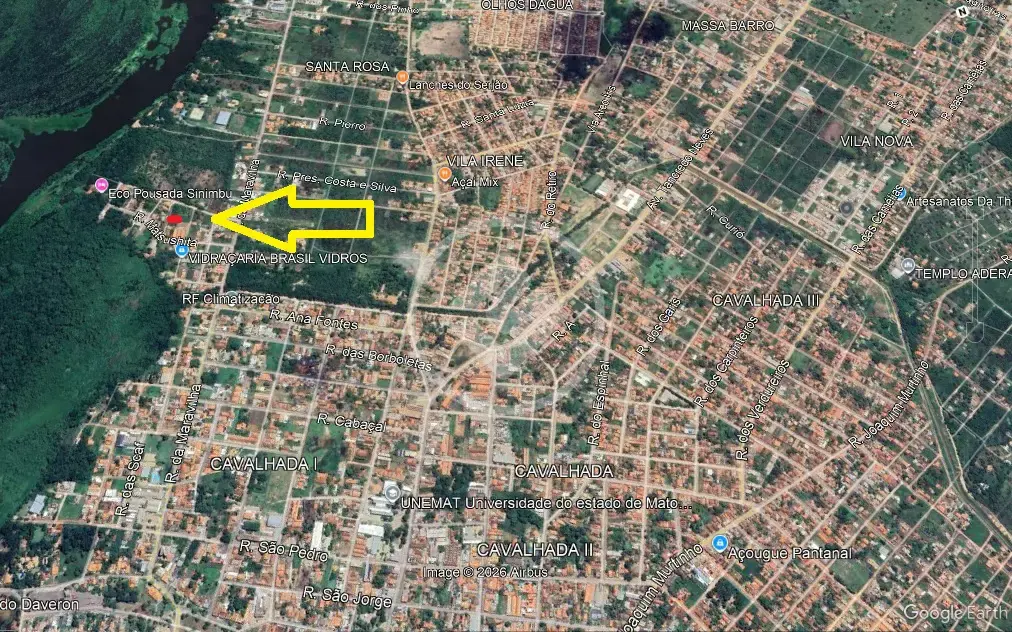 Imagem 1 - Terreno em Santa Rosa, Cáceres - MT