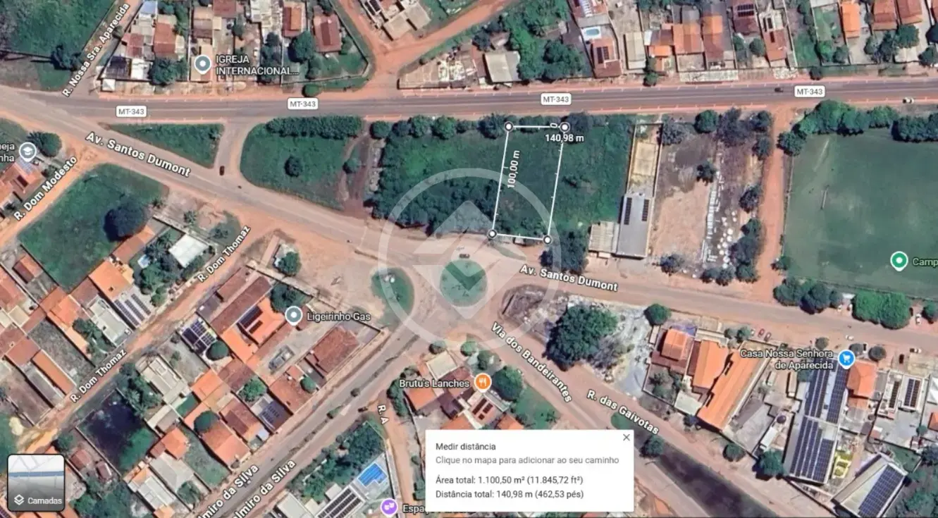 Imagem 1 - Terreno Comercial em Dner, Cáceres - MT
