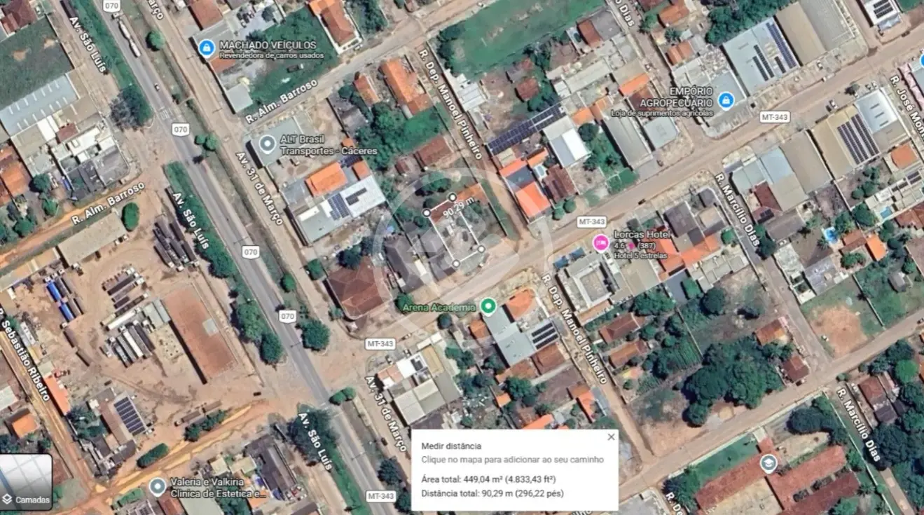 Imagem 1 - Terreno Comercial em Jardim Sao Luis, Cáceres - MT