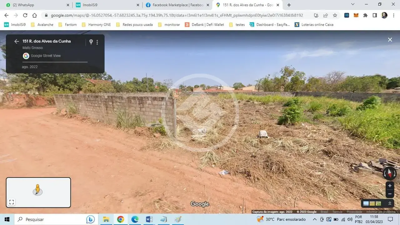 Imagem 1 - Terreno em Santa Rosa, Cáceres - MT