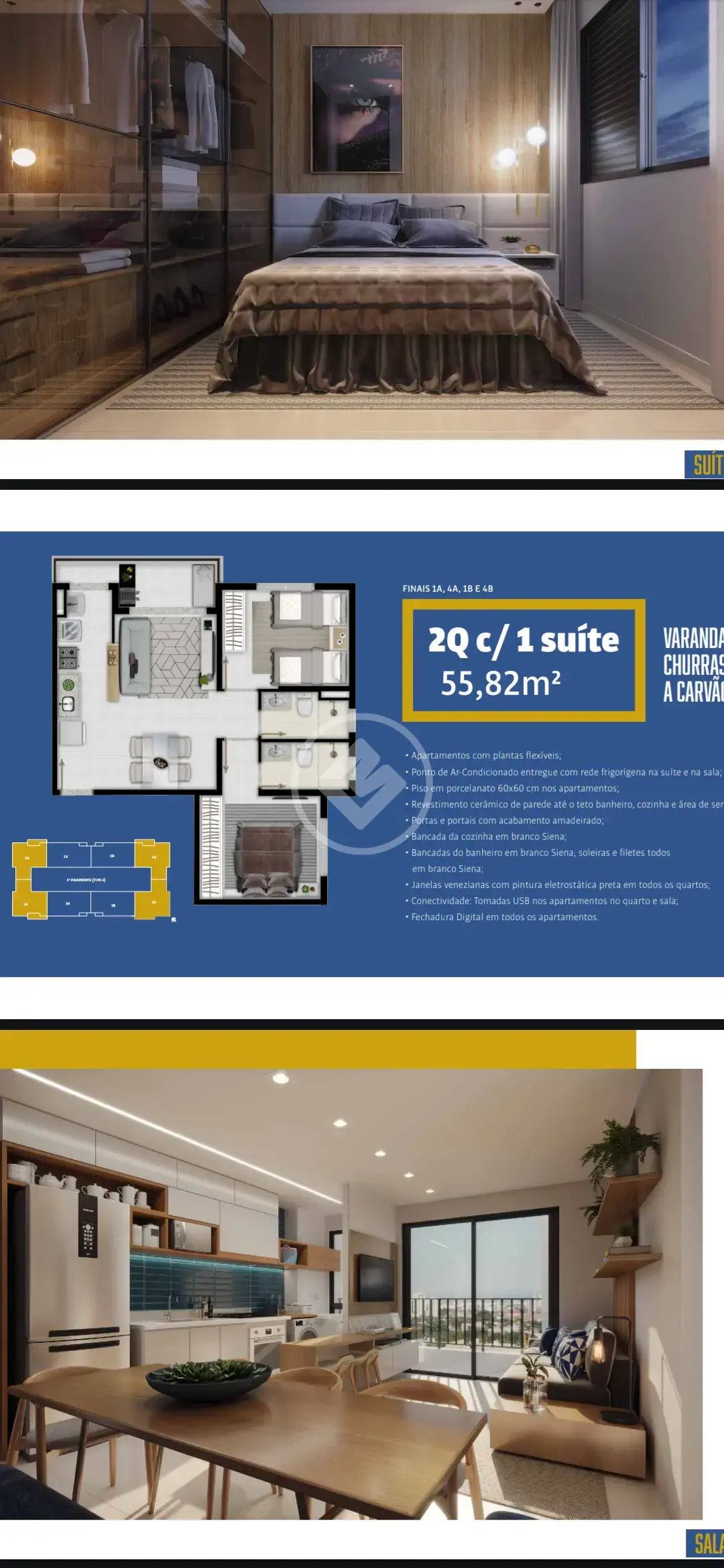 Imagem 2 - Apartamento em Jardim Palácios, Aparecida de Goiânia - GO