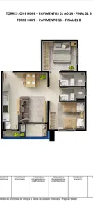 Apartamento Jardim Palácios, Aparecida de Goiânia - GO — foto 2