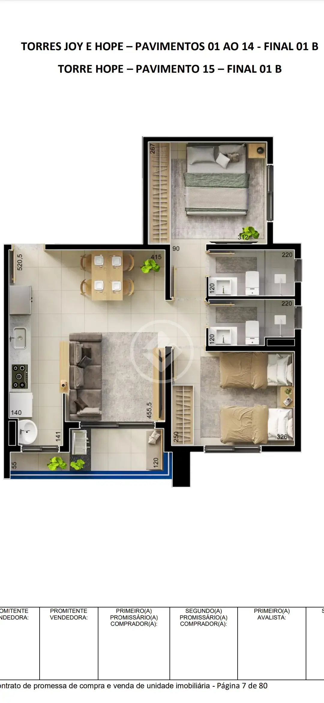 Imagem 1 - Apartamento em Jardim Palácios, Aparecida de Goiânia - GO