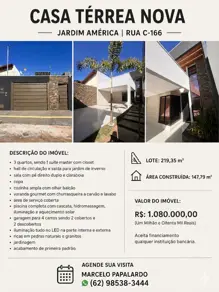 Casa Jardim América, Goiânia - GO — foto 1