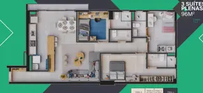 Imagem 2 - Apartamento em Parque Amazônia, Goiânia - GO