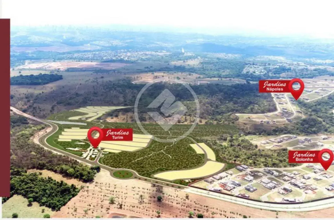 Imagem 1 - Terreno Condomínio em JARDINS TURIM, Senador Canedo - GO