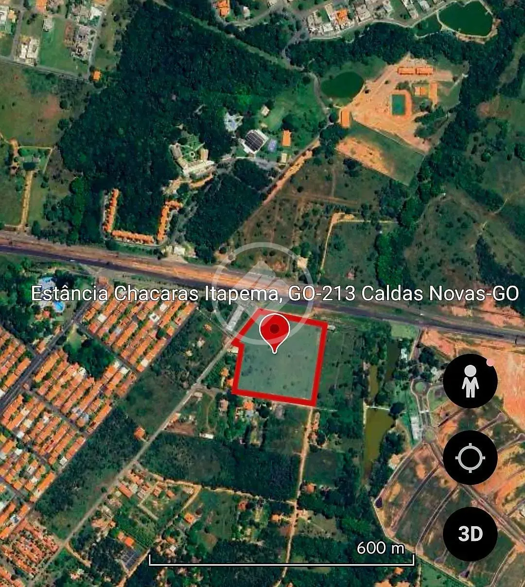 Imagem 1 - Terreno em Estância Itapema, Caldas Novas - GO