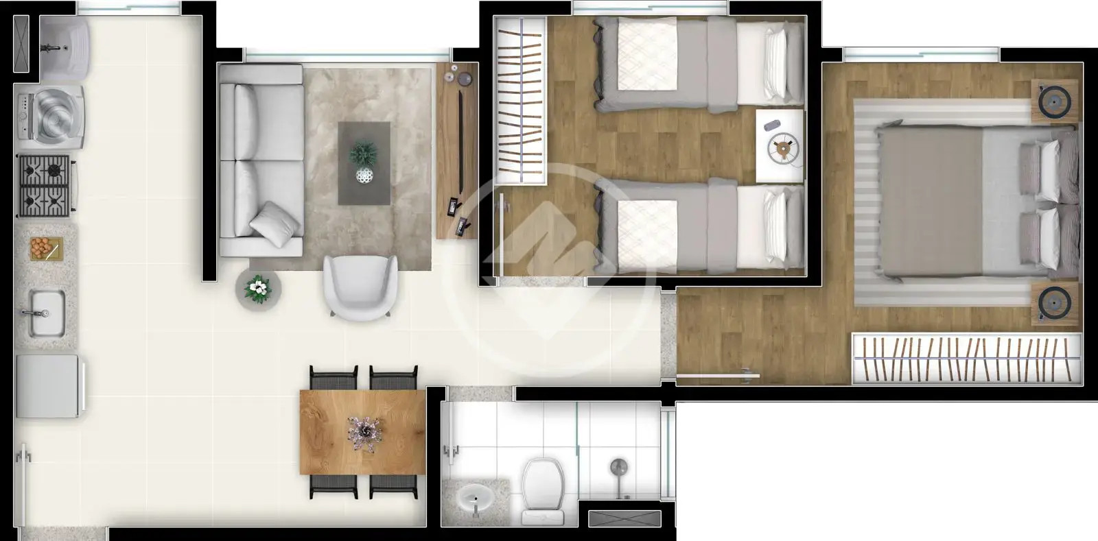 Image 5 - Apartamento em Setor Serra Dourada - 3ª Etapa, Aparecida de Goiânia - GO