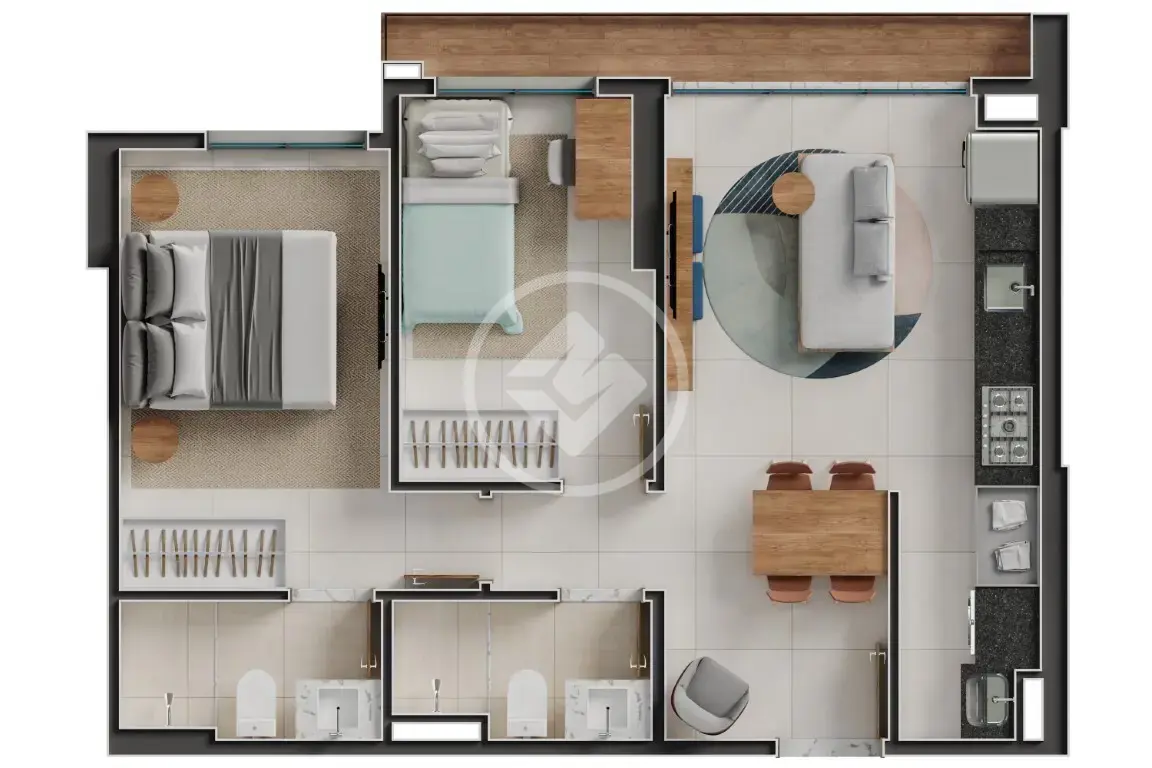 Image 2 - Apartamento em Setor Bueno, Goiânia - GO