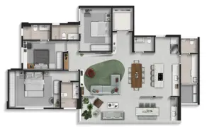 Imagem 5 - Apartamento em Park Lozandes, Goiânia - GO