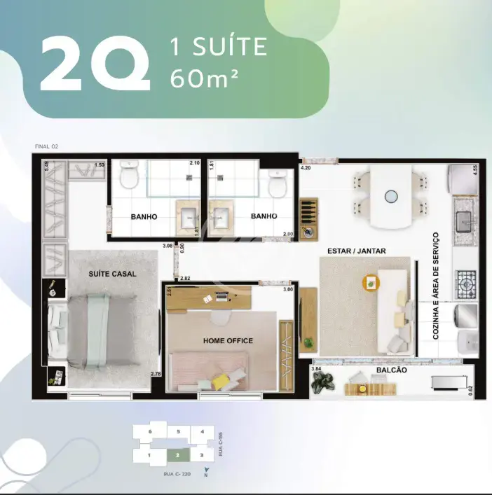 Imagem 1 - Apartamento em Jardim América, Goiânia - GO