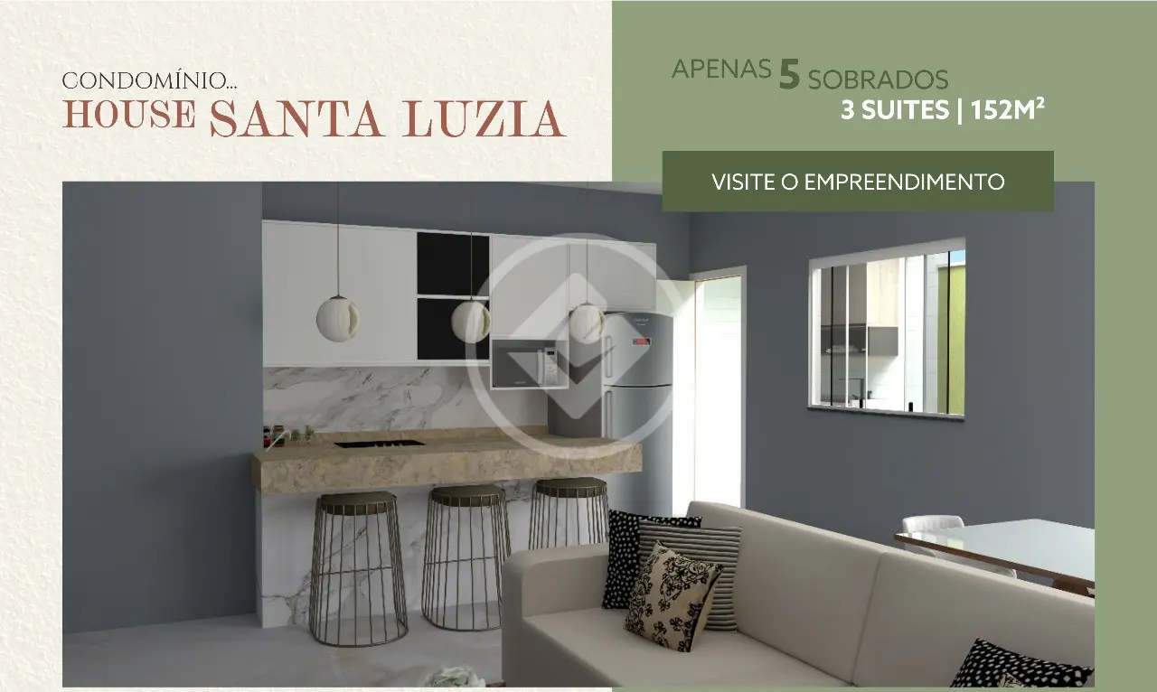 Imagem 4 - Sobrado Em Condomínio em Sítios Santa Luzia Residencial, Aparecida de Goiânia - GO