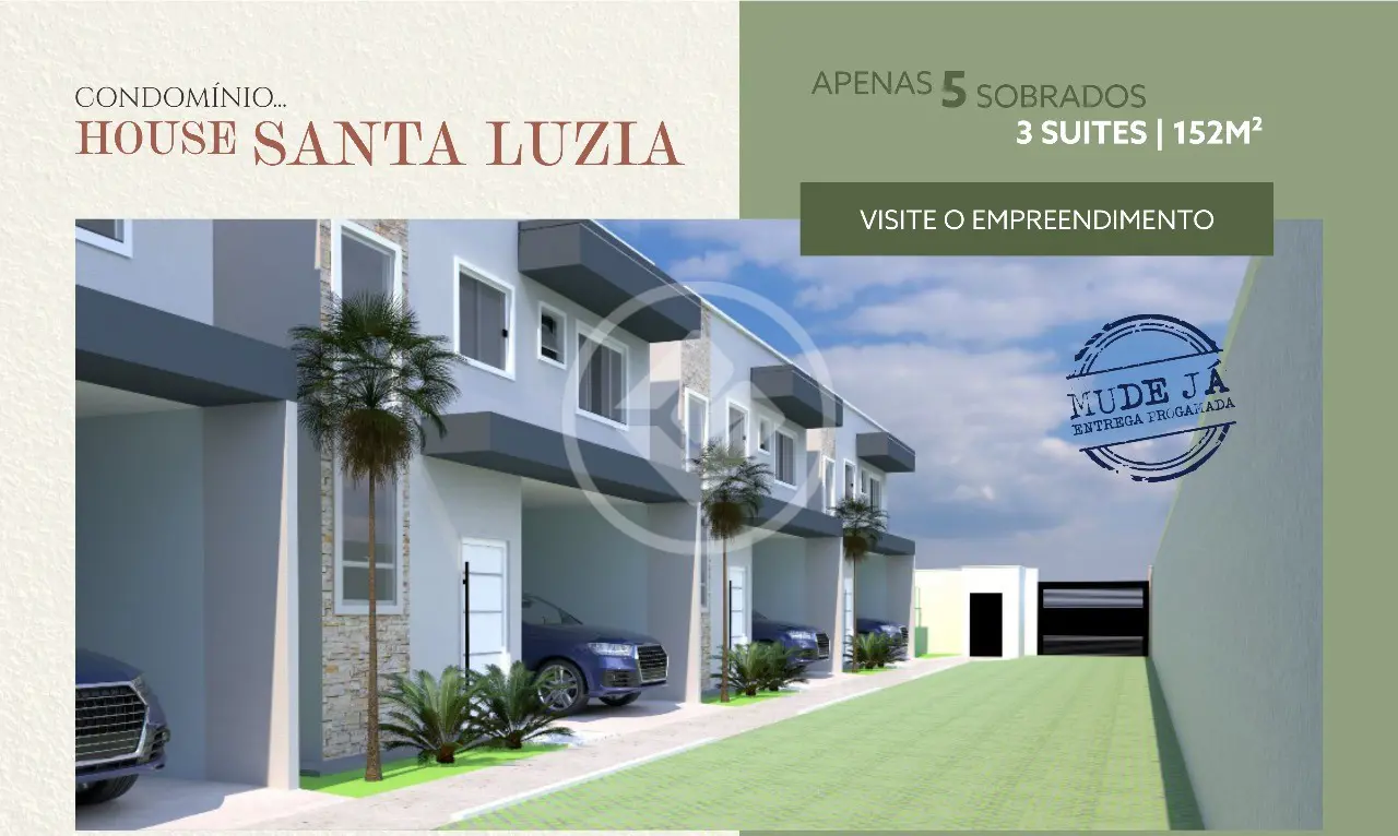 Sobrado Em Condomínio Sítios Santa Luzia Residencial, Aparecida de Goiânia - GO — foto 2