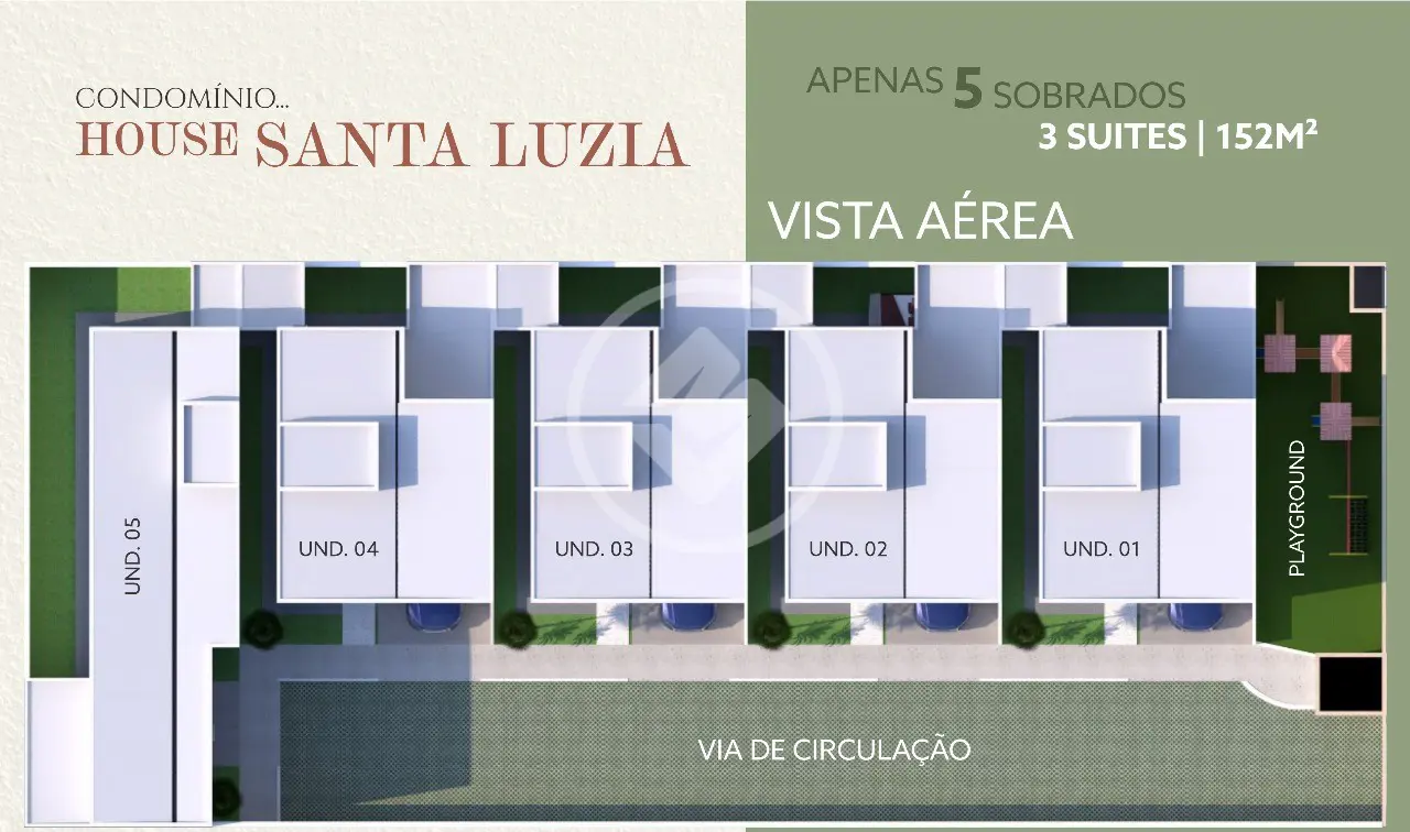 Imagem 3 - Sobrado Em Condomínio em Sítios Santa Luzia Residencial, Aparecida de Goiânia - GO
