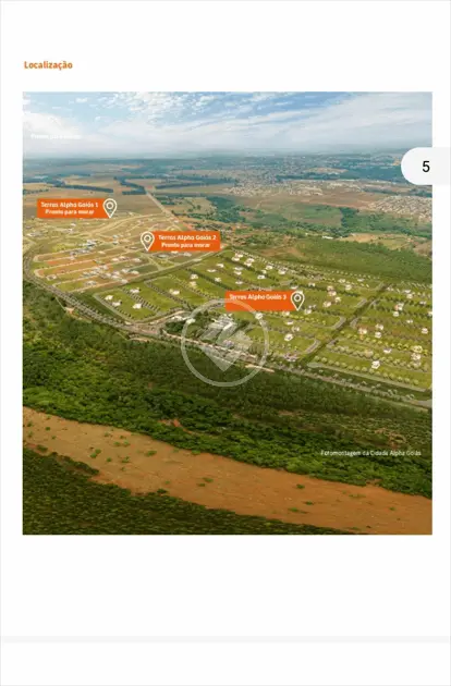 Imagem 3 - Terreno Condomínio em Terras Alpha Residencial 2, Senador Canedo - GO