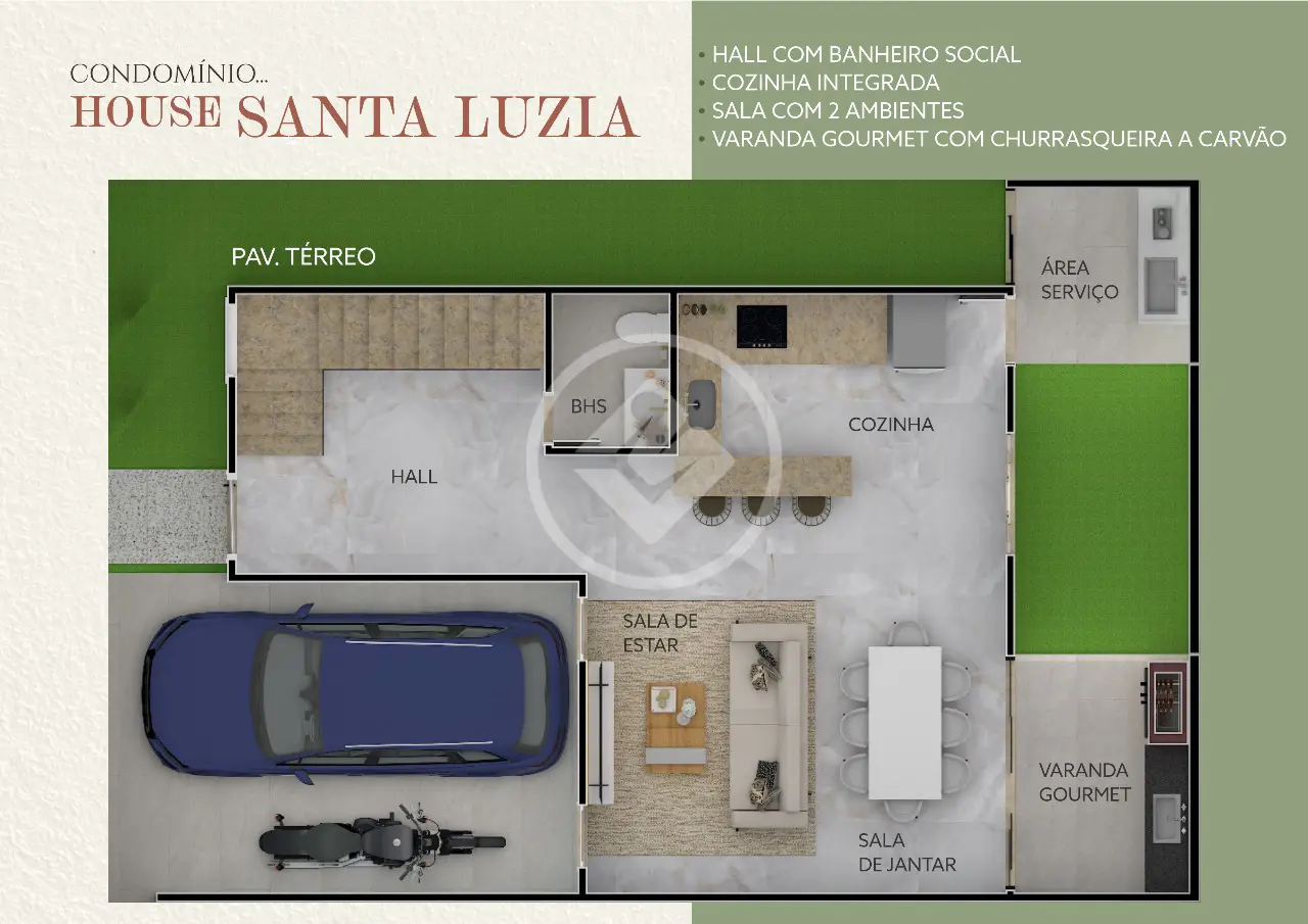 Imagem 5 - Sobrado Em Condomínio em Sítios Santa Luzia Residencial, Aparecida de Goiânia - GO