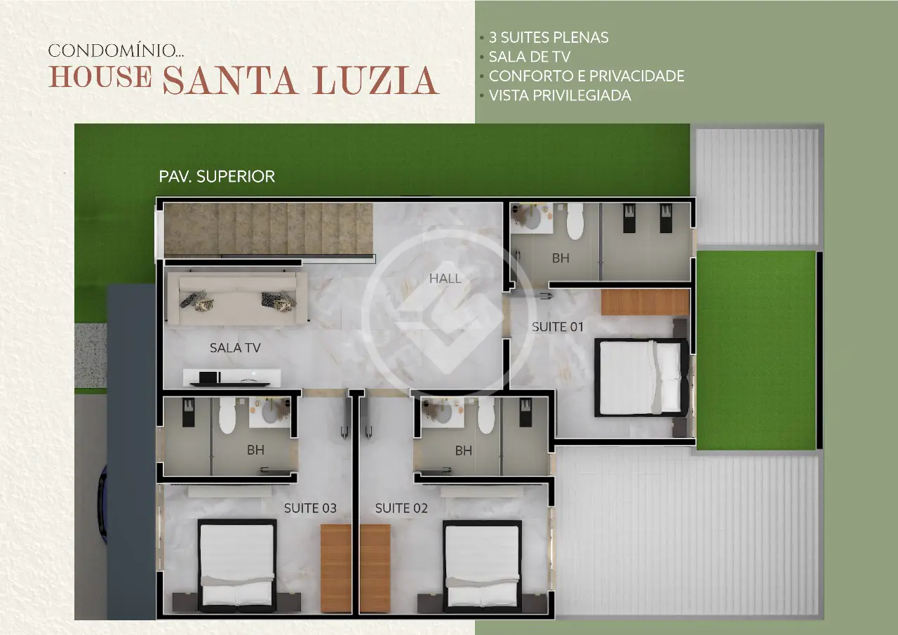 Imagem 6 - Sobrado Em Condomínio em Sítios Santa Luzia Residencial, Aparecida de Goiânia - GO