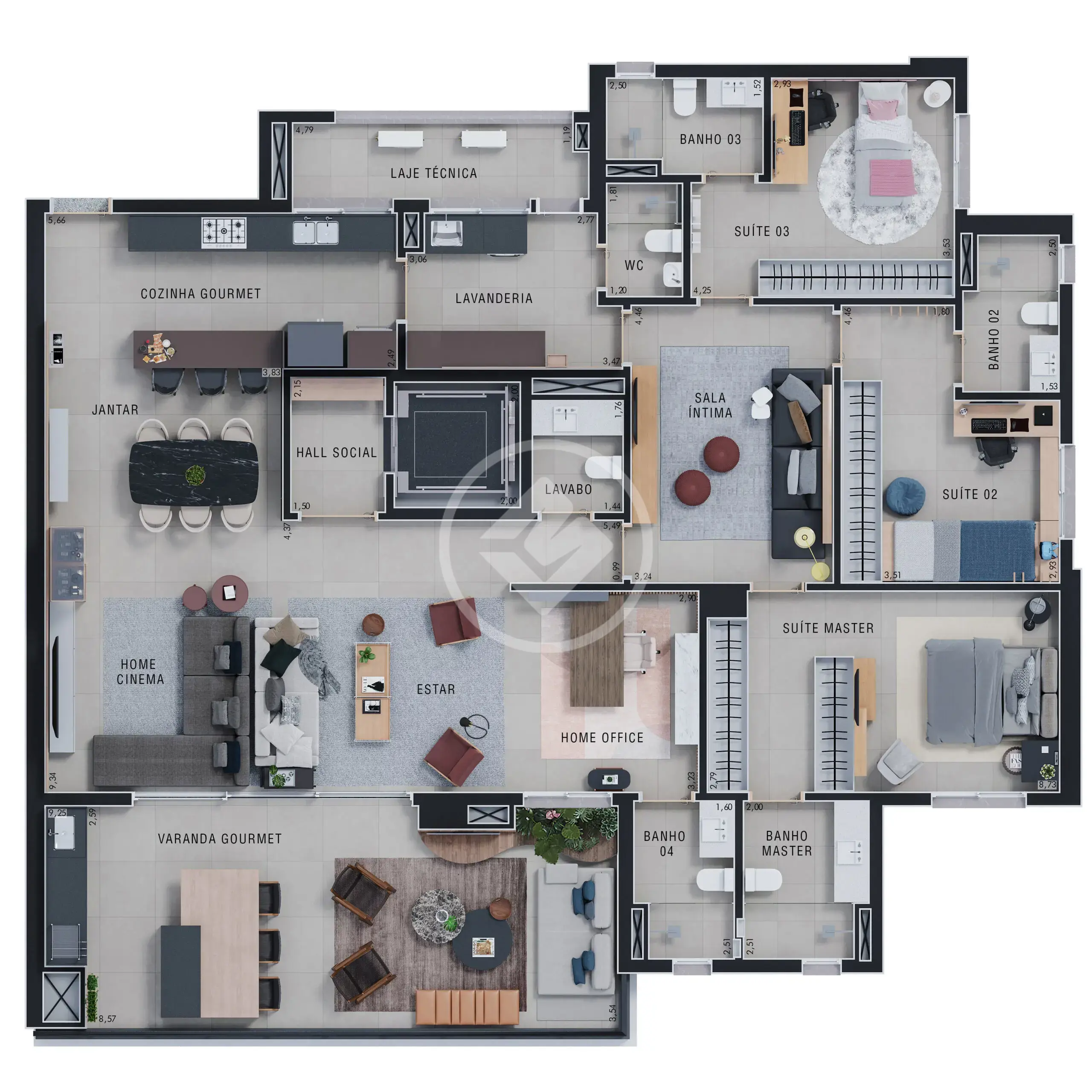 Imagem 5 - Apartamento em Jardim Ilhas do Sul, Ribeirão Preto - SP