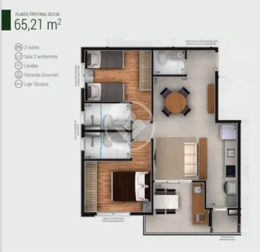 Imagem 5 - Apartamento em Vila do Golfe, Ribeirão Preto - SP