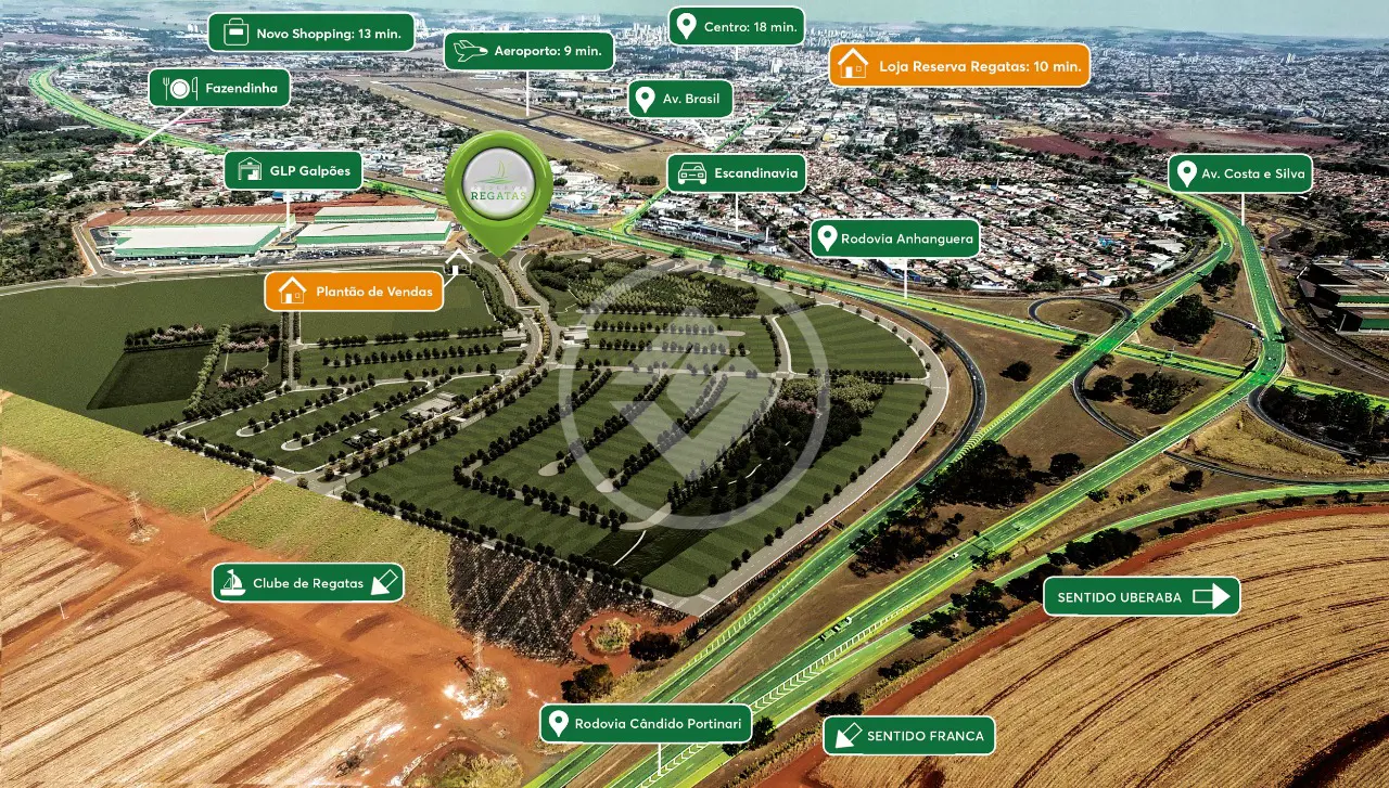 Terreno Comercial Jardim Regatas, Ribeirão Preto - SP — foto 2
