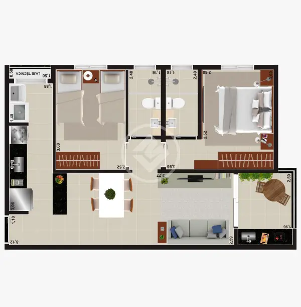 Image 10 - Apartamento em Ribeirânia, Ribeirão Preto - SP