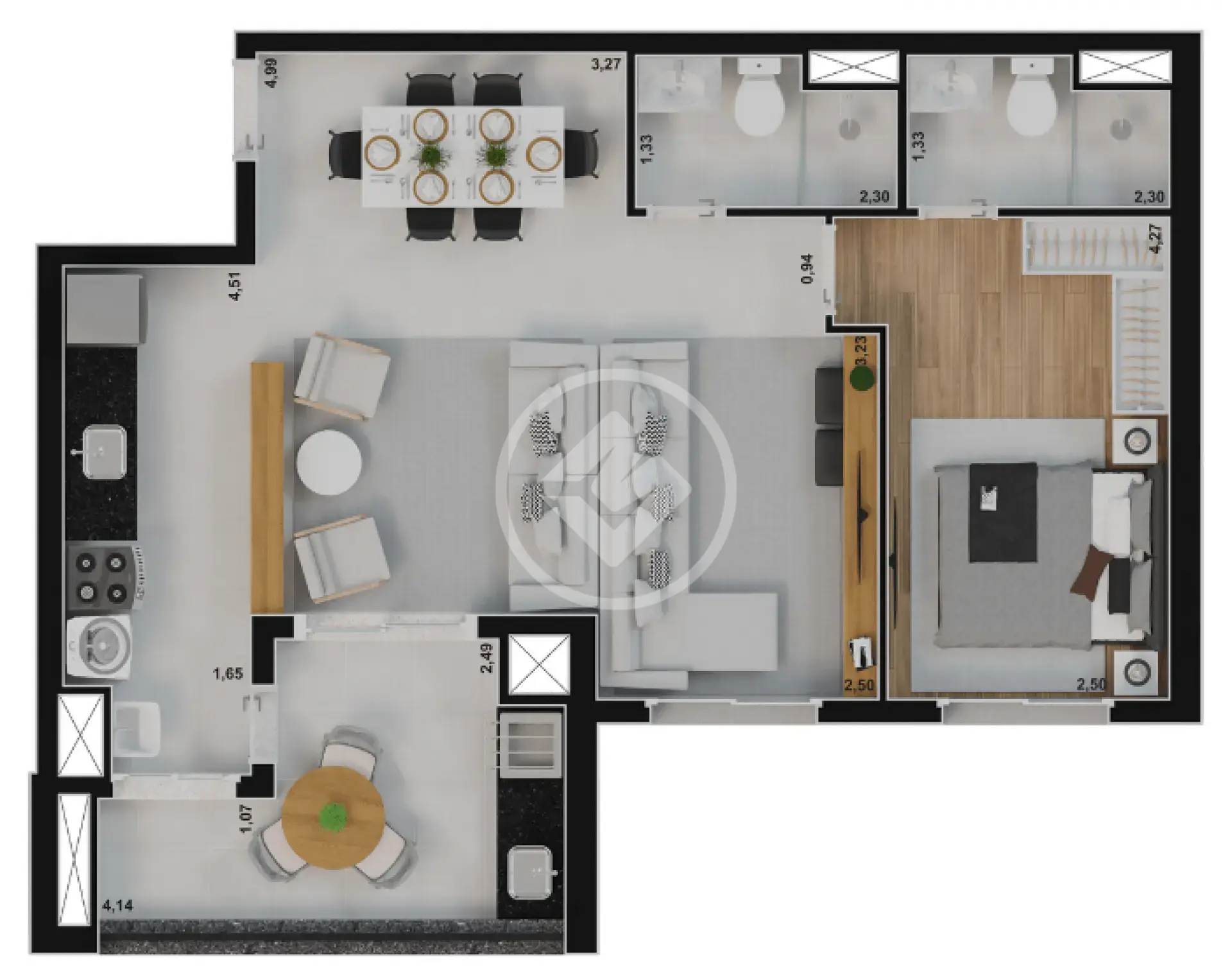 Image 17 - Apartamento em Bonfim Paulista, Ribeirão Preto - SP