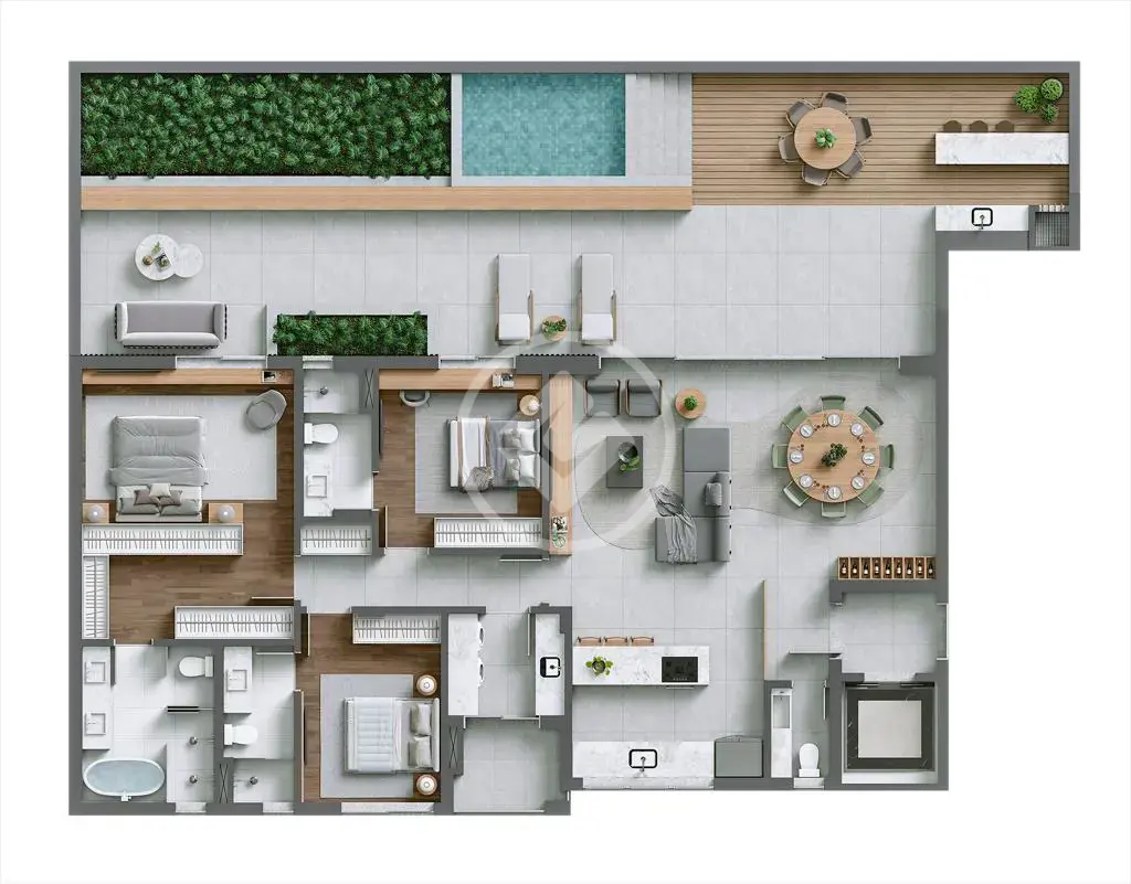 Imagem 1 - Apartamento em Bigorrilho, Curitiba - PR