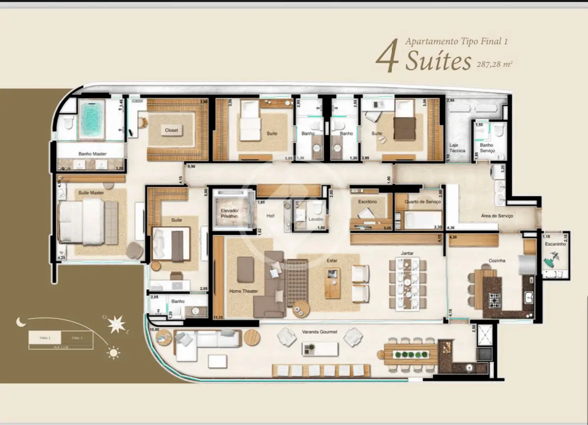 Image 14 - Apartamento em Setor Marista, Goiânia - GO