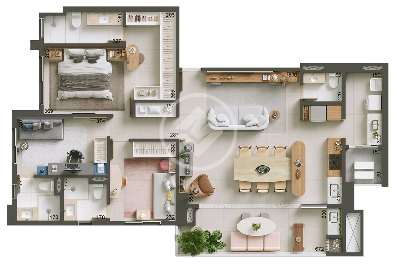 Apartamento Parque Amazônia, Goiânia - GO — foto 2