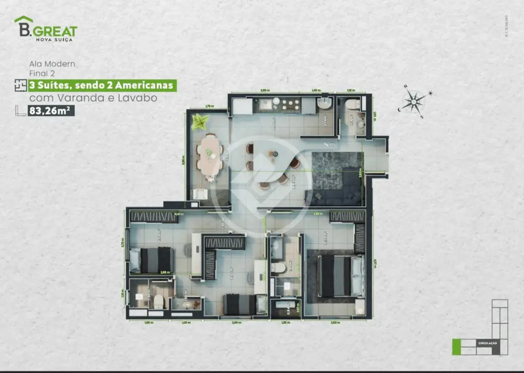 Image 11 - Apartamento em Parque Amazônia, Goiânia - GO