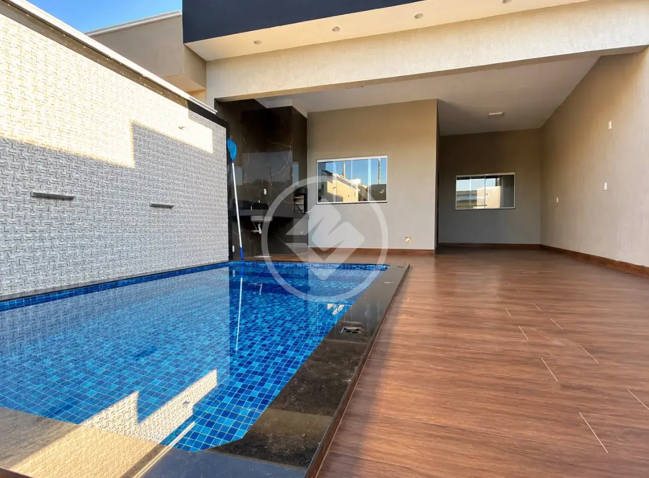 Imagem 1 - Casa em Residencial Solar dos Ataídes 1ª Etapa, Rio Verde - GO