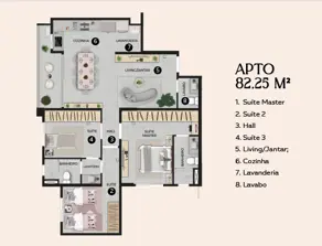 Apartamento Residencial Flórida, Goiânia - GO — foto 2