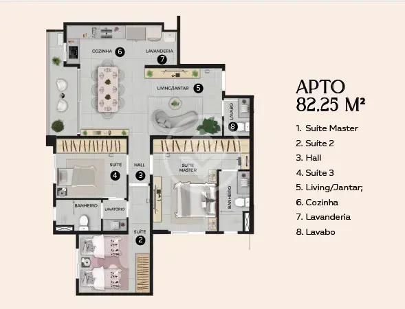 Image 2 - Apartamento em Residencial Flórida, Goiânia - GO