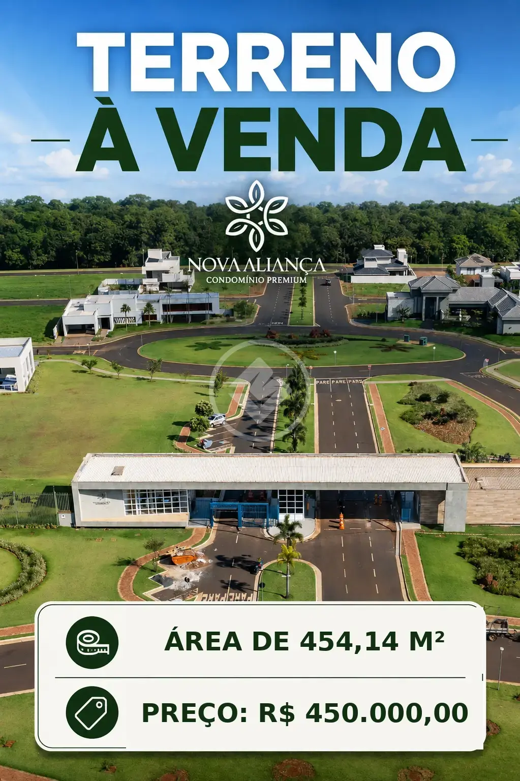 Imagem 1 - Terreno em Condomínio Nova Aliança Premium, Rio Verde - GO
