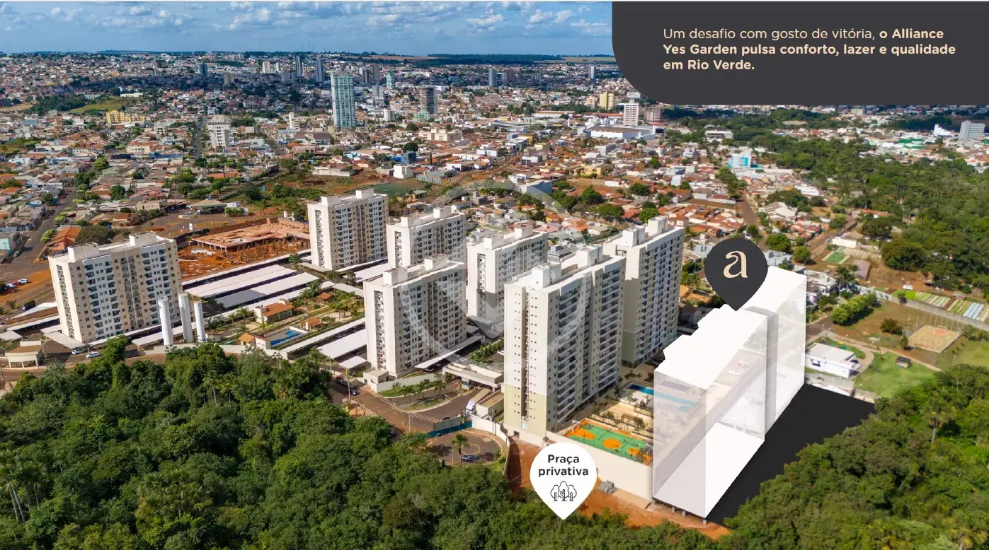 Image 2 - Apartamento em Alliance Yes Garden, Rio Verde - GO
