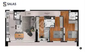 Apartamento Vila Aurora I, Rondonópolis - MT — foto 1
