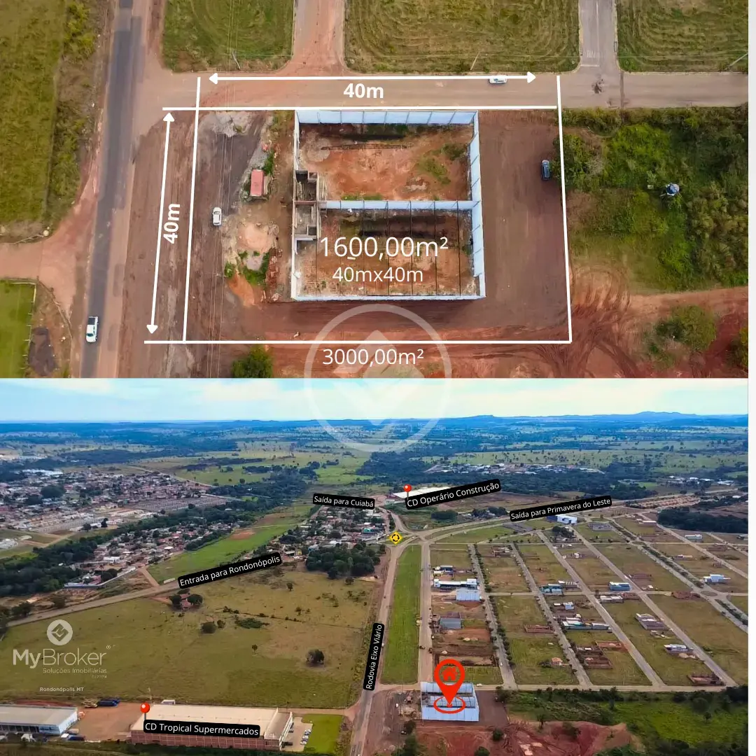 Imagem 1 - Galpão em Setor Residencial Granville I, Rondonópolis - MT