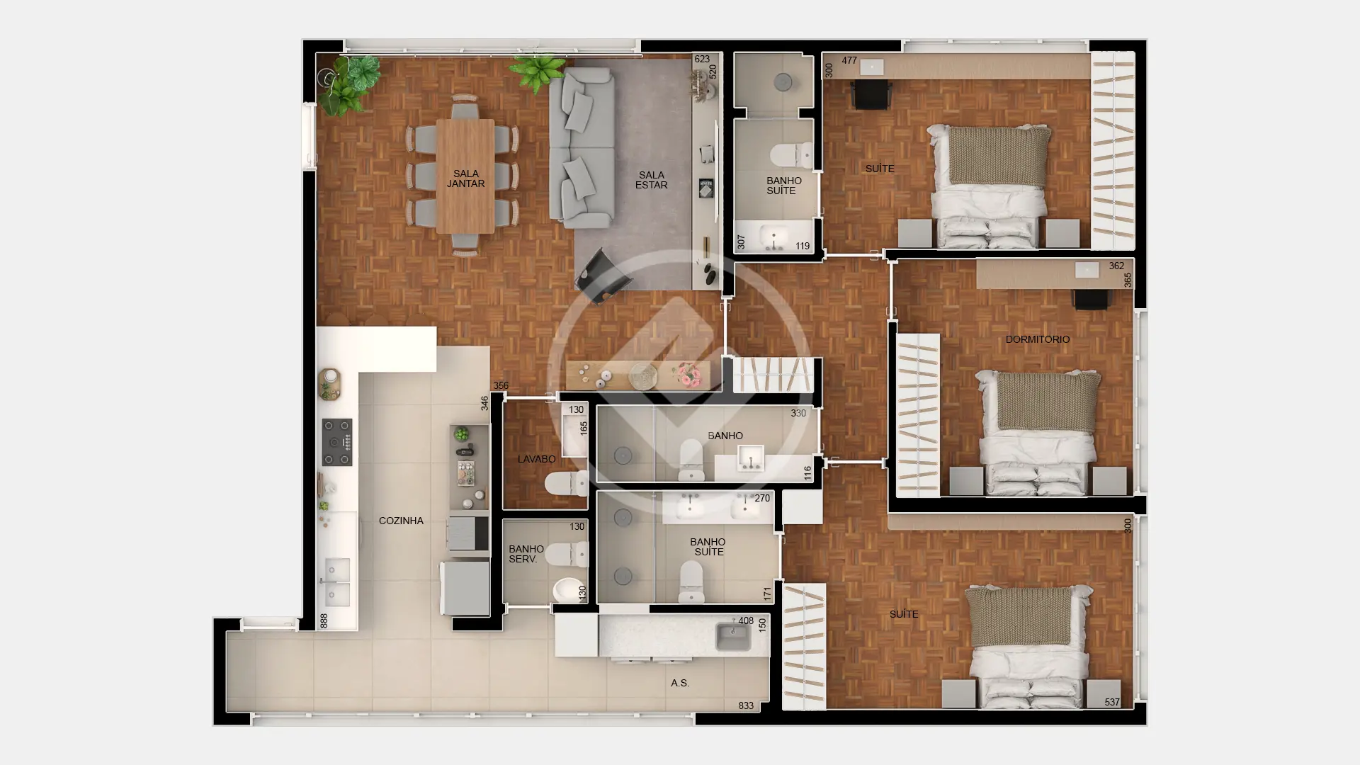Imagem 5 - Apartamento em HIGIENÓPOLIS, São Paulo - SP