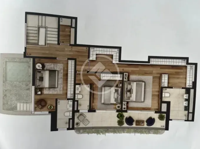 Cobertura Duplex Chácara Itaim, São Paulo - SP — foto 2