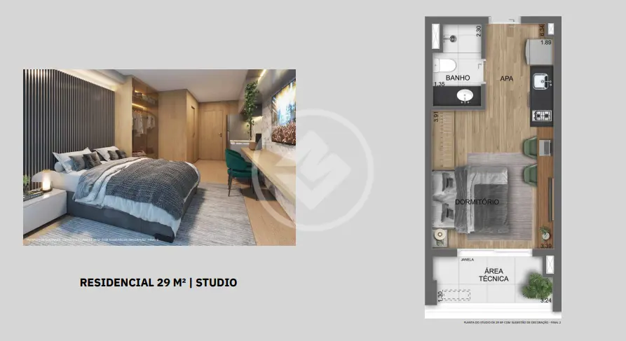 Imagem 3 - Loft / Studio em Indianópolis, São Paulo - SP