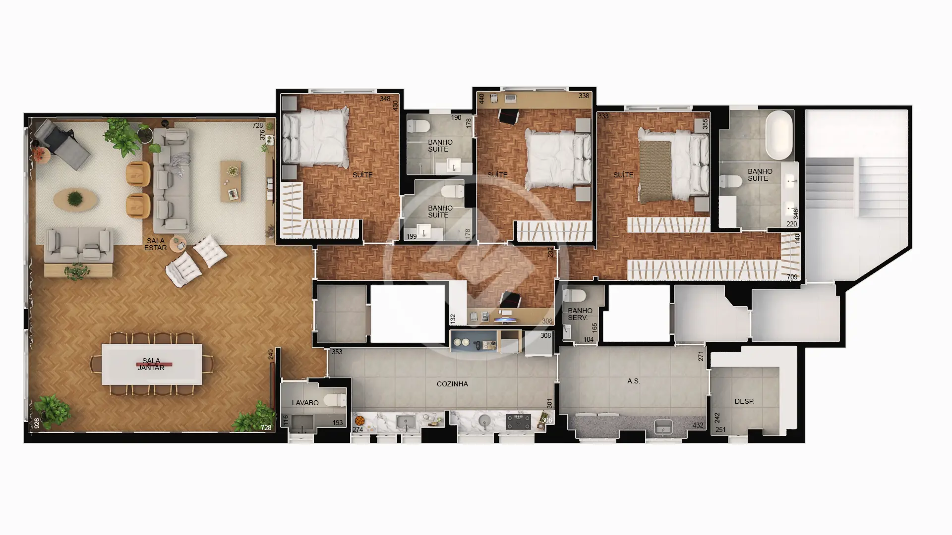 Imagem 3 - Apartamento em HIGIENÓPOLIS, São Paulo - SP