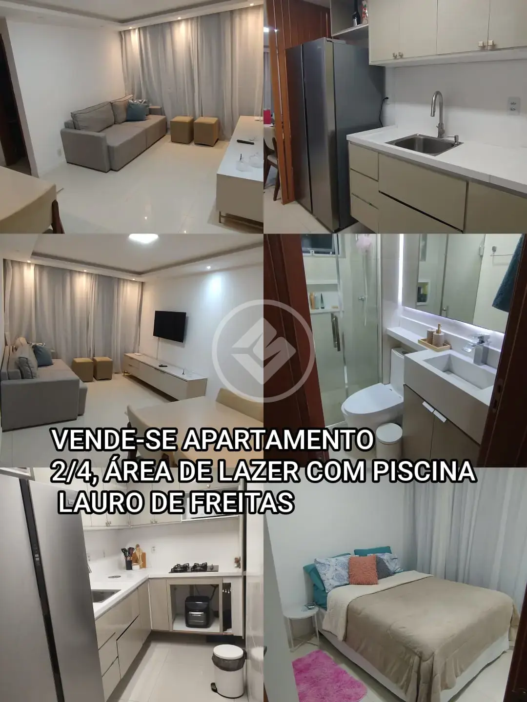 Imagem 1 - Apartamento em Caixa D'Água, Lauro de Freitas - BA