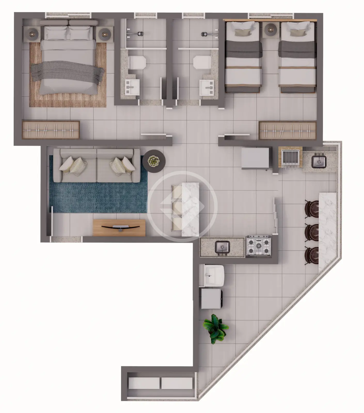 Image 19 - Apartamento em Tibery, Uberlândia - MG